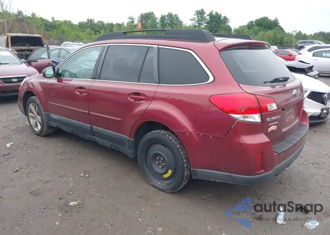 2013 Subaru Outback 2.5I Premium from USA, damaged, VIN 4S4BRBGC4D3230683